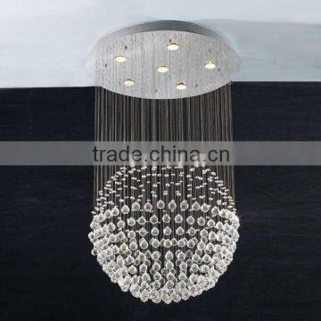 crystal ball chandelier