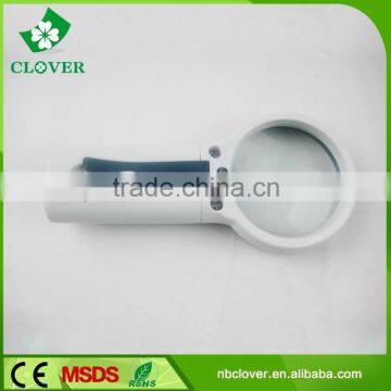 2PCS AAA Battery 2 LED Plastic Magnifying Glass x5 With Stand photo-3