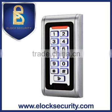 Waterproof IP68 Metal Access Control Keypad with RFID 13.56Mhz Reader                        
                                                Quality Choice