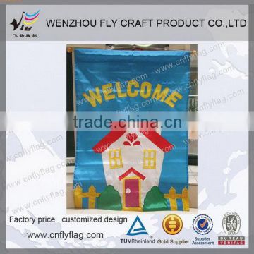 Modern new style garden flying banner for advertising