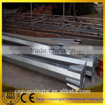 Carbon steel galvanized structural octagonal pipe China supplier