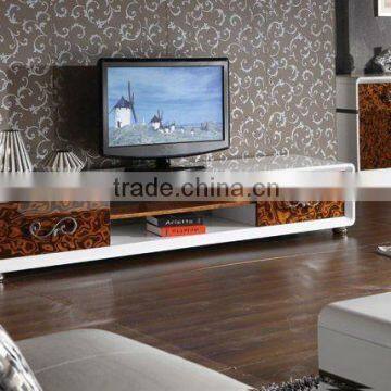 Z016 New morden Luxury Wood TV Stand with cabinet