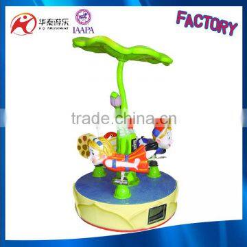 funfair 3 seats carousel amusement music carousel park ride carousel for sale