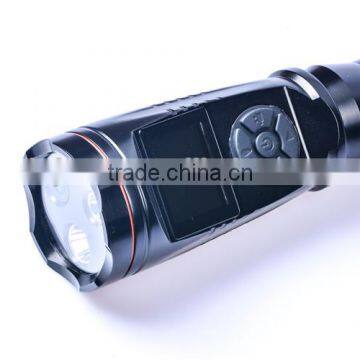 HD Video Recorder Flashlight With Strong Light / Low Light / SOS Function photo-2