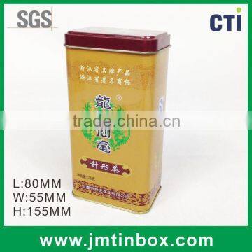 High quality Rectangular tea tin