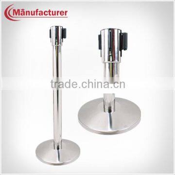 Airport Retractable Blet Safety Post Stanchion ,Queue Line Barrier