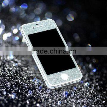 Colorful Glitter Sticker for iPhone 5(made in china)