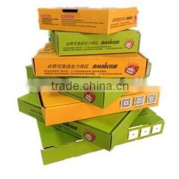 OEM four color printing pizza box