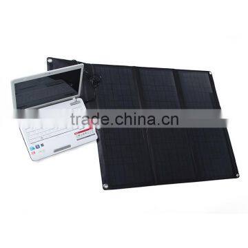 Folding Portable 60w Sunpower Solar Panels With Controller photo-4