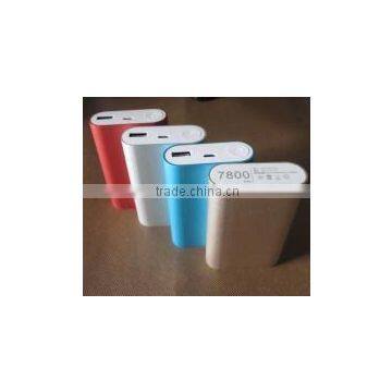 6600mAh power bank, metal housing,Dual USB output, FS306 power bank
