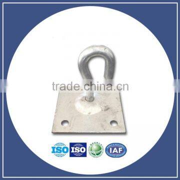 Hot Dip Galvanized Anchor Hook For Cable Pole Overhead Hanging Cable hook Anchor Bracket