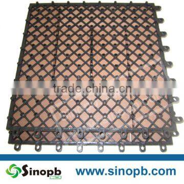 Quality DIY Burma Teak Outdoor Decking Tiles