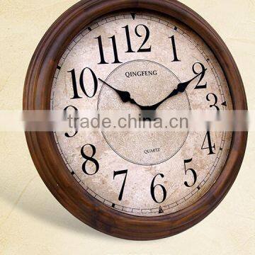 Big Wooden Wall Clock Big Clock Digital Wall Clock photo-2