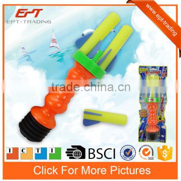 Educational science air pump rocket toys for kids