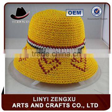 Promotional Beautiful Kids Straw Boater Hat photo-6