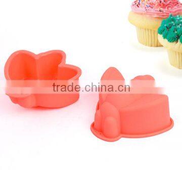 high quality bee shaped 4pcs silicone cake mould