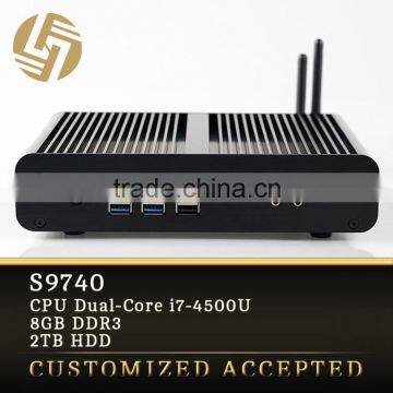 small form factor PC i7-4500U Dual core Turbo Boost 3.0GHz 8G RAM minipc