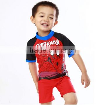 Top quality UV protection lycra swiming and breach children rash guard