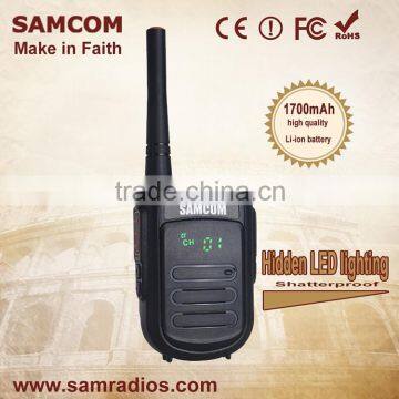 SAMCOM CP-120 Portable Latest Design Shatterproof Hidden LED Lighting Ham Radio