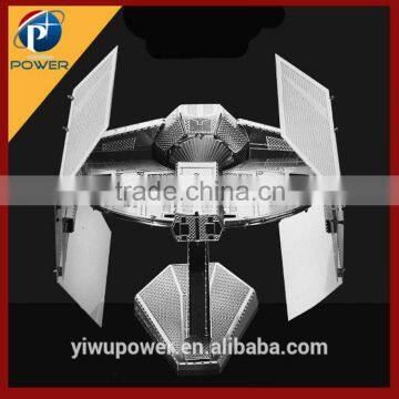 Tie Flghter Diy Building 3d Puzzle Metal