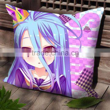 New Shiro - No Game No Life Anime Dakimakura Square Pillow Cover SPC09