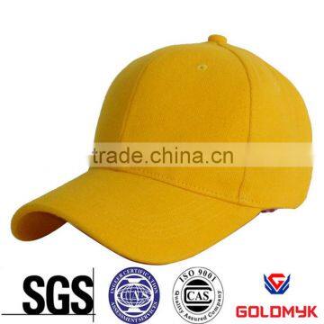 6 panels wholesale cotton 100 blank plain color Promotional Cap