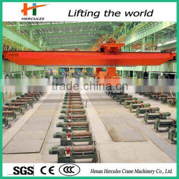 High Performance LH Model 20T Control Double Girder Overhead Crane photo-4