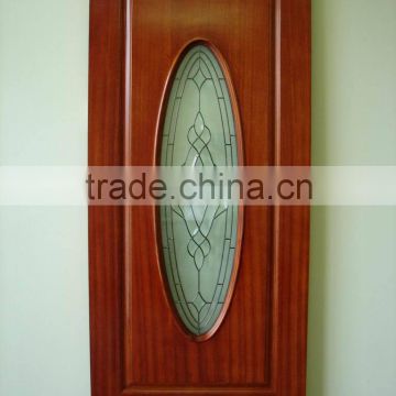 oval glass for wooden doors