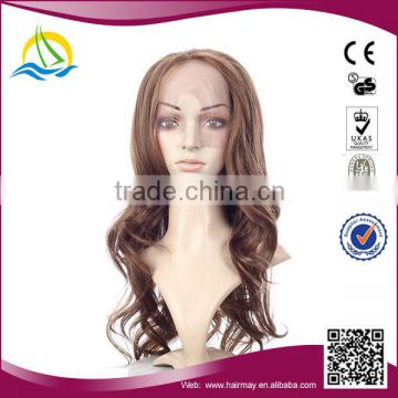 High quality Heat synthetic Fiber bob full lace wig