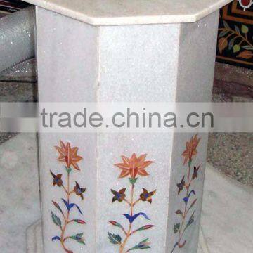 White Marble Coffee table Base