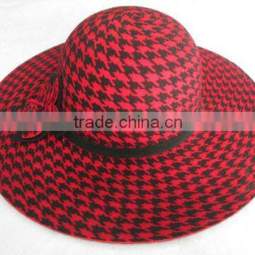 Fedora hat 100% wool