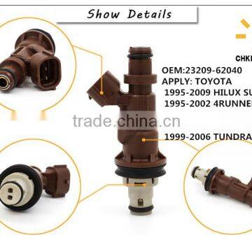 Original After market Fuel Injector For Toyota Hilux Toyota Land Cruiser 4Runner OEM 23209-62040