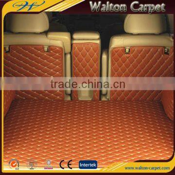 3D leather trunk mat durable non slip eco-friendly automobile interior accessories