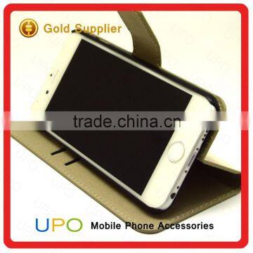 [UPO] Fashionable Leather Flip Case for IPhone 6 Plus,Wallet Style Leather Mobile Phone Cover Case for IPhone 6s Plus photo-5