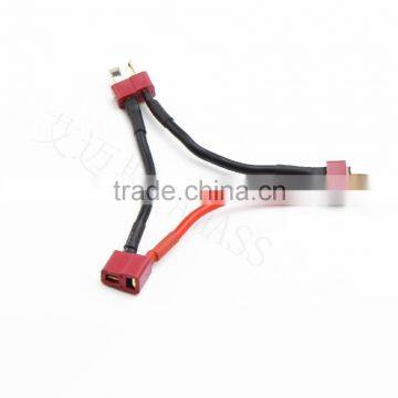 Dean T Plug Y Gauge Wire Harness Series Battery Connector Adapter 14AWG/12AWG