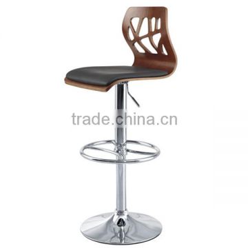 Office Swivel Chair PU Leather Computer Desk Chairs Breakfast Salon Bar Stools