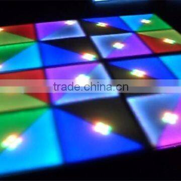 2014 HOT!!! wedding stage rgb color led dance floor