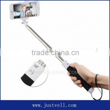 monopod selfie stick with bluetooth shutter extendable hand held monopod