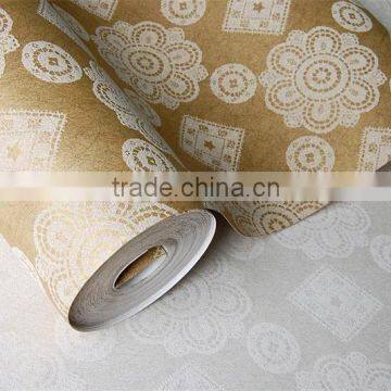 2015 Manufacturer Newest Non Woven Wallpaper Design photo-6
