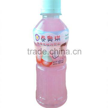 New Thai Ao Chi Lychee Fruit Juice with Nata de coco from Thailand