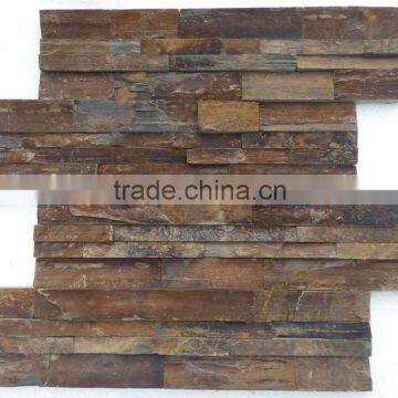Decorative Multicolor Slate Natural Stone Cladding