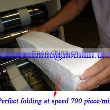 NEW Design Embossing Printing High Speed Automatic Dispenser Napkin Paper Machine Vacuum photo-3