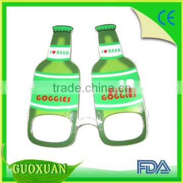 Beer bottle funny party sunglasses
