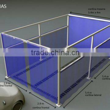 GS-400M-S none basement sanding booth