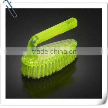 Plastic Cleaning Brush With Clear Handle