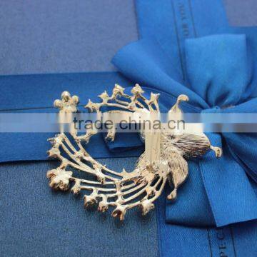 Rhinestone Bouquet for Wedding Invitation/crystal Flower Wedding Bouquets Brooch photo-2