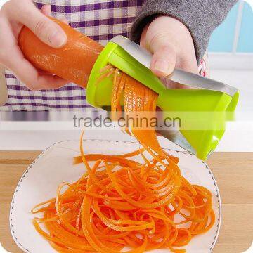 Quickly create noodles made fruits spiralizer veggies 4 blade vegetable cutter models