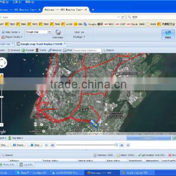 gps map software for gsm gprs tracker gps 518