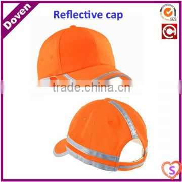 wholesale twill cotton reflective baseball caps