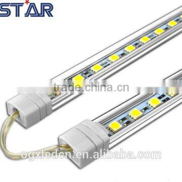 Blister Plastic Packing 5050 12V 72led/m 16W 30cm Programmable Led Profile Frosted Cover Rigid Strip Light